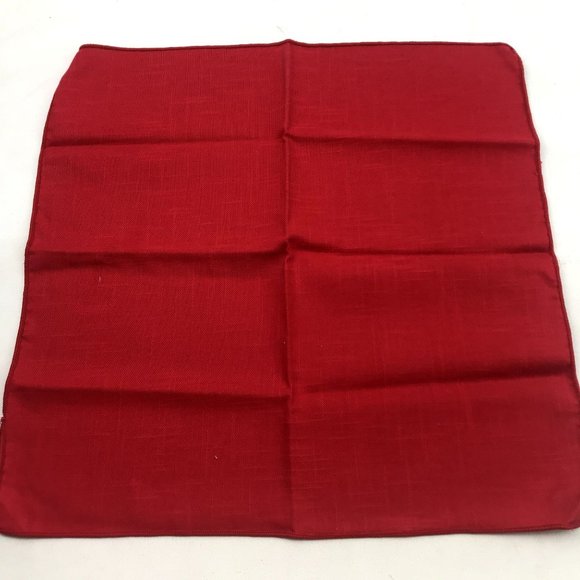 Set Of 4 Fabric Red Green Napkins Christmas Holiday Table Setting Decor 16" - Picture 3 of 5